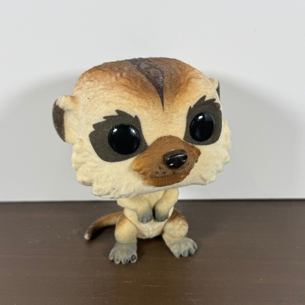 Funko Pop Disney The Lion King Live Timon 549 Flocked OOB Loose Vinyl Figure